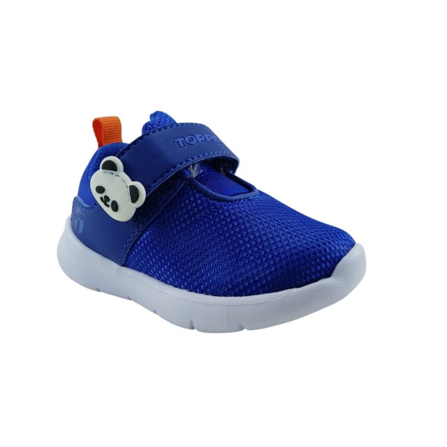 Topper Panda Bebé Azul/Blanco