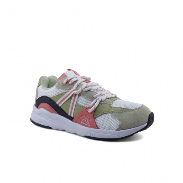 Kappa London Kids Blanco Rosa