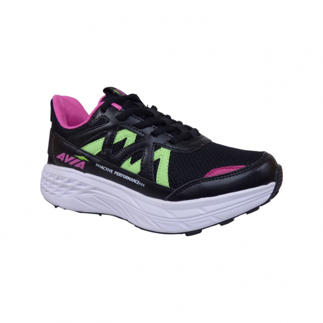 Avia Path Negro/Fucsia/Amarillo