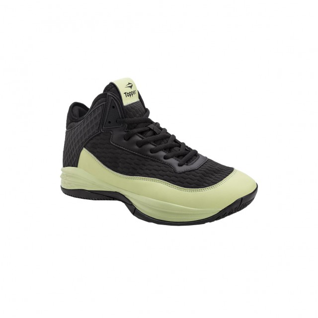 Topper Block Negro Verde