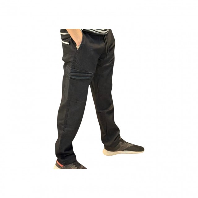 Pantalon Cargo Importada Negro