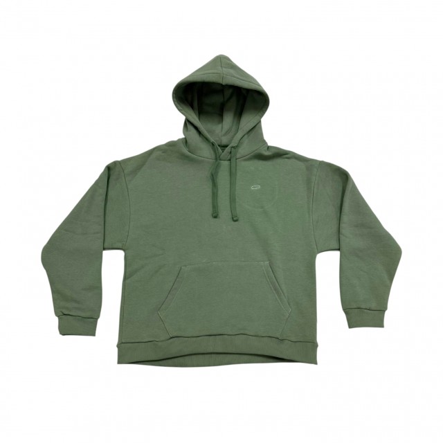 Buzo Algodón c/capucha dama Saint Verde
